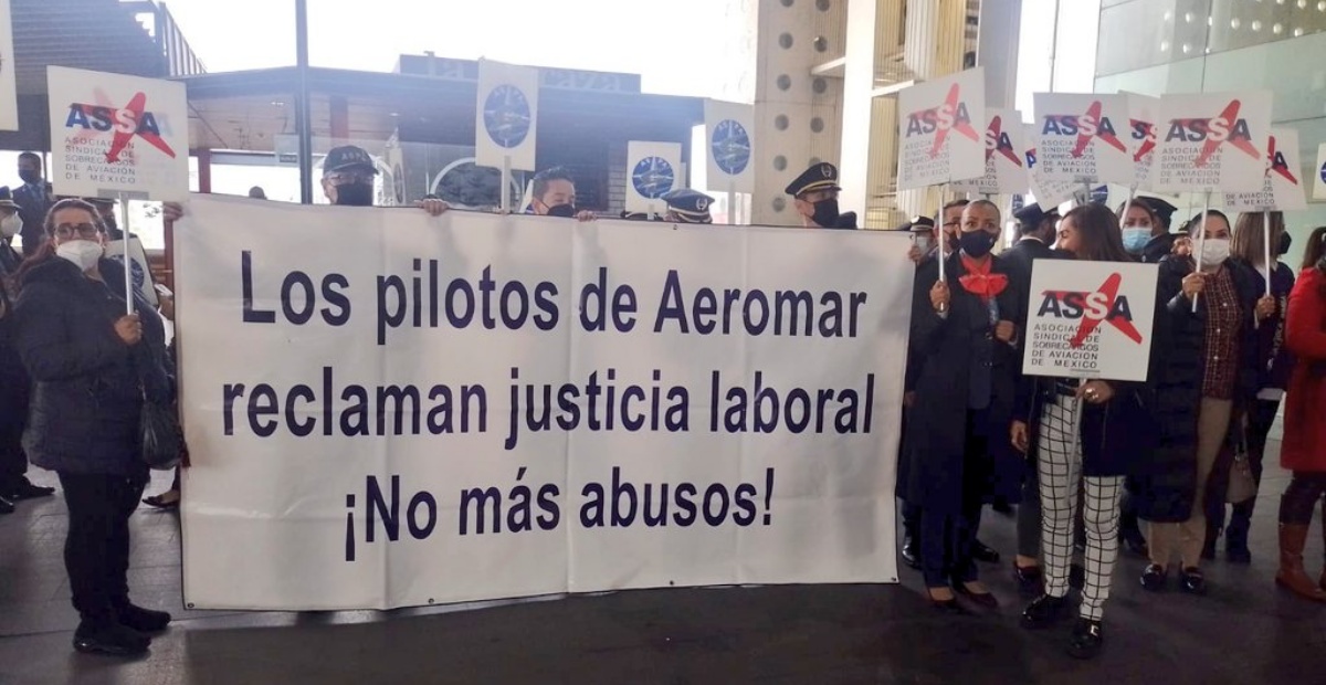 Pilotos De Aeromar Prorrogan Hasta Enero Estallamiento De Huelga La