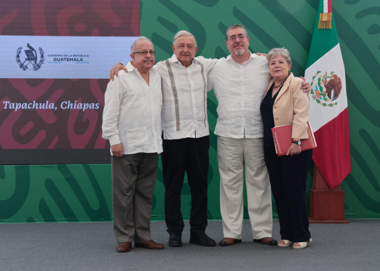México y Guatemala acuerdan trabajo conjunto en beneficio de ambos pueblos