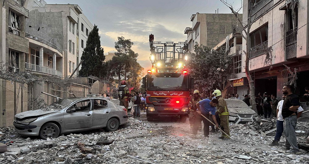 Bombas a Iran 13Jun