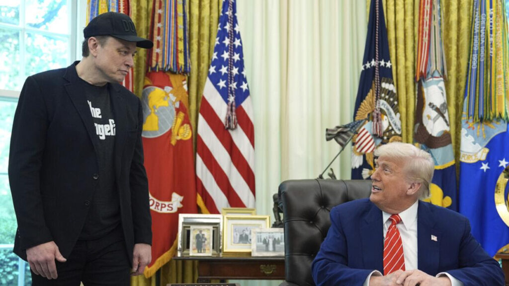 Trump y Musk 5Jun